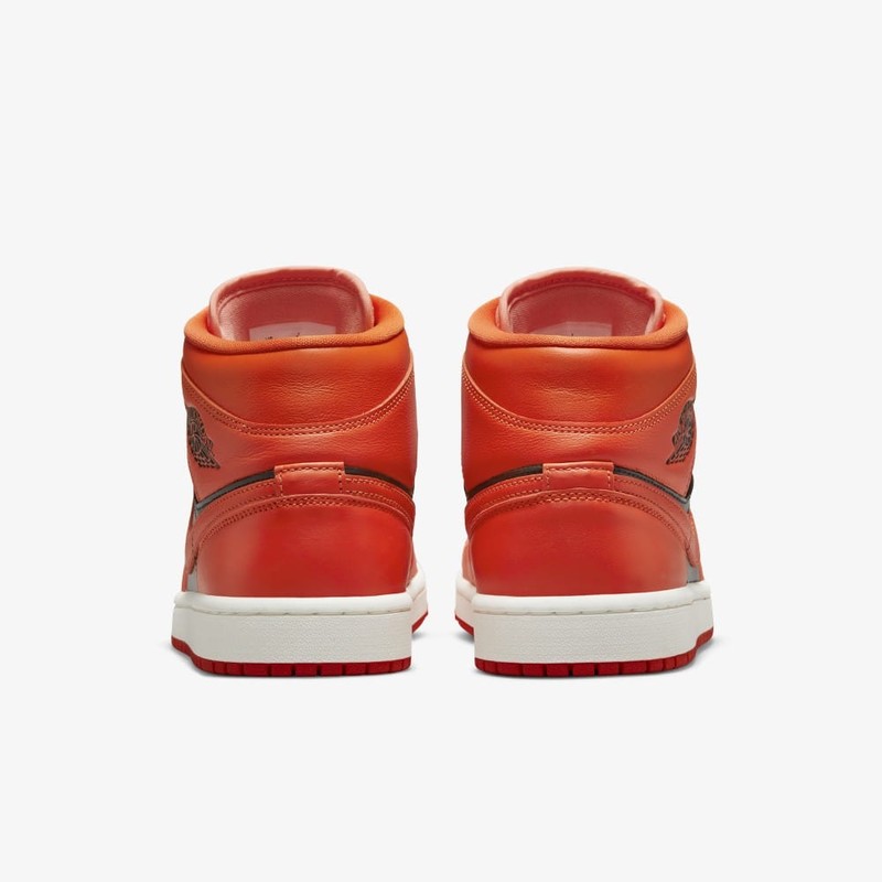 Air Jordan 1 Mid Orange/Black | DM3381-600