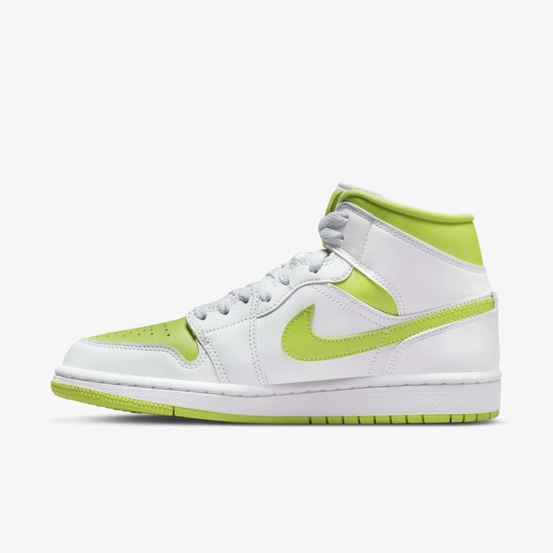 Air Jordan 1 Mid White Lime | BQ6472-131