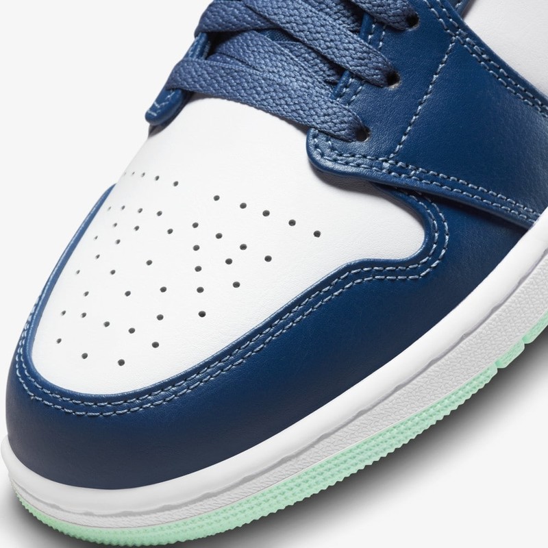 Air Jordan 1 Mid Blue Mint | 554724-413