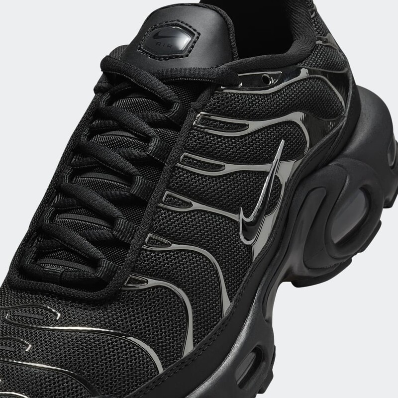 Nike Air Max Plus Black Metallic Silver HJ9743 001 Grailify