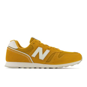 New balance yellow outlet 373 metallic trainers