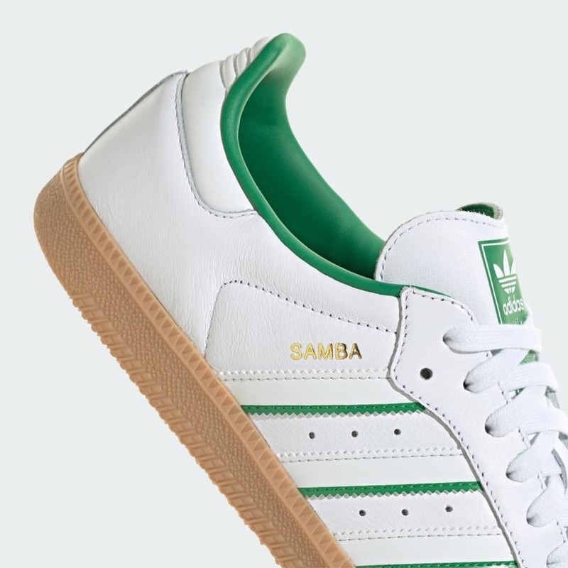 adidas Samba OG "White/Green" | JI2044