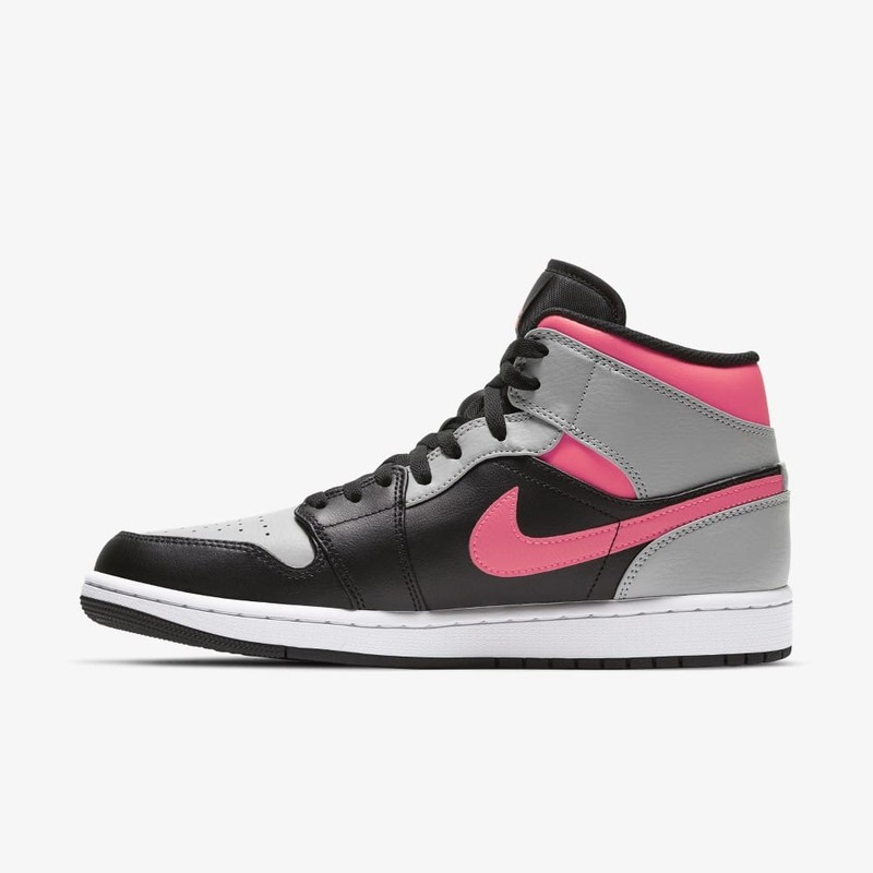 Air Jordan 1 Mid Pink Shadow | 554724-059