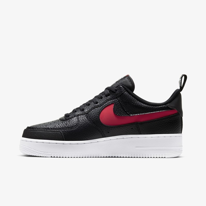 Nike Air Force 1 Utility Reflective Black/Red | CW7579-001