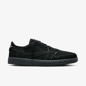 Travis Scott x Air Jordan 1 Low OG Triple Black | DM7866-001