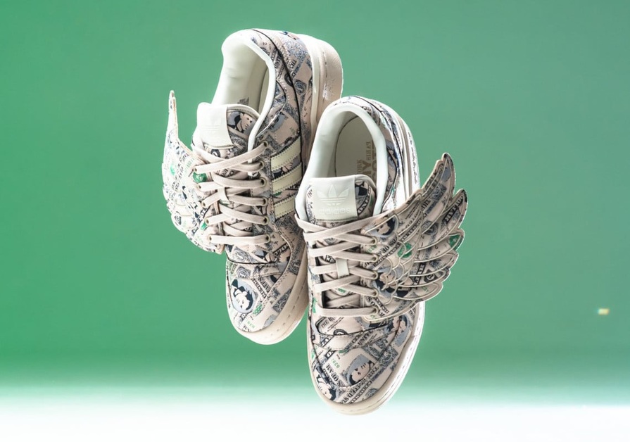 Jeremy Scott x adidas Forum 84 Low ADV Wings „Money“ nach dem Release kaufen