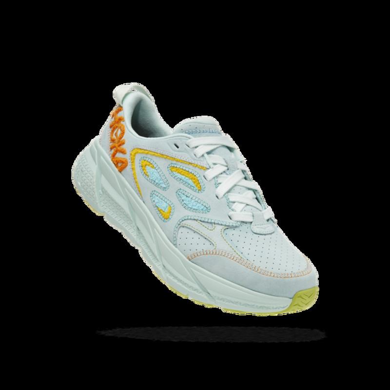 HOKA Clifton L Embroidery Running | 1126854-BGRYL-09.5/10.5 | Grailify