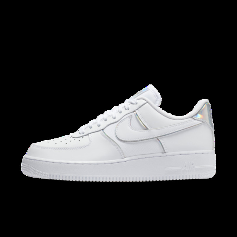 Nike Air Force 1 '07 LV8 sneakers in white, black and orange