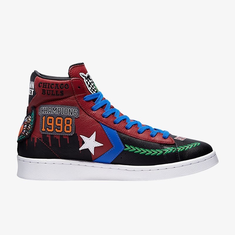 Chinatown Market x Converse Pro Leather High Chicago Bulls Championship Jacket | 171241C