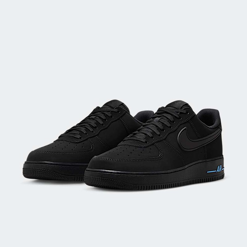 Nike Air Force 1 Low "Black Rubber Swoosh" | HV6223-001