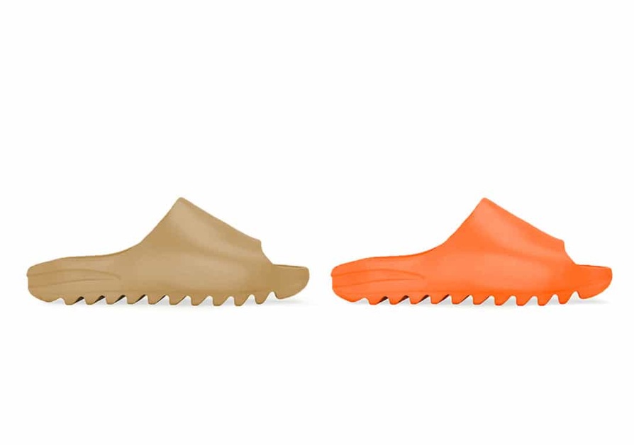 adidas Yeezy Slides bald auch in „Enflame Orange“ und „Pure“?