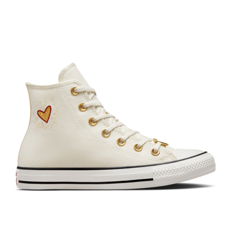 Converse Wmns Chuck Taylor All Star High 'Valentine's Day 2023 - Vintage White' | A05139F