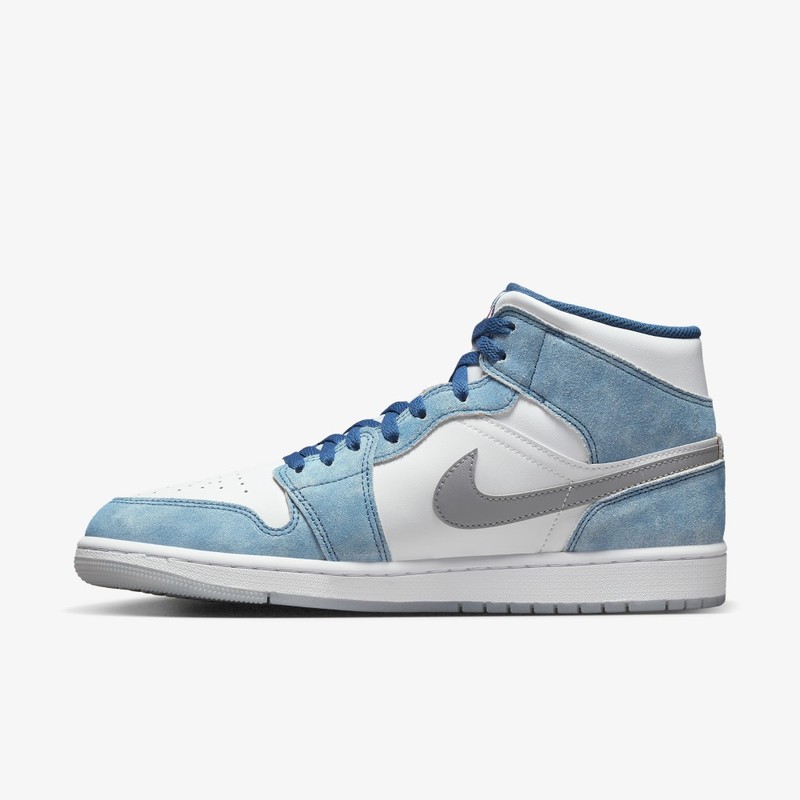 Air Jordan 1 Mid Blue Suede | DN3706-401