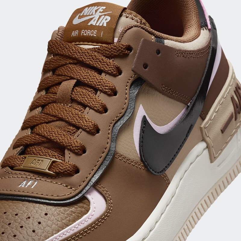 Nike Air Force 1 Shadow "Light British Tan" | DZ1847-200