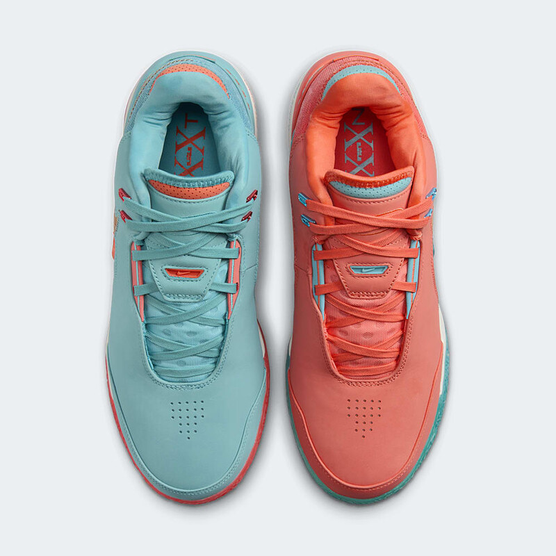 Nike LeBron NXXT Gen AMPD "Mineral Blue/Light Wild Mango" | FJ1566-401