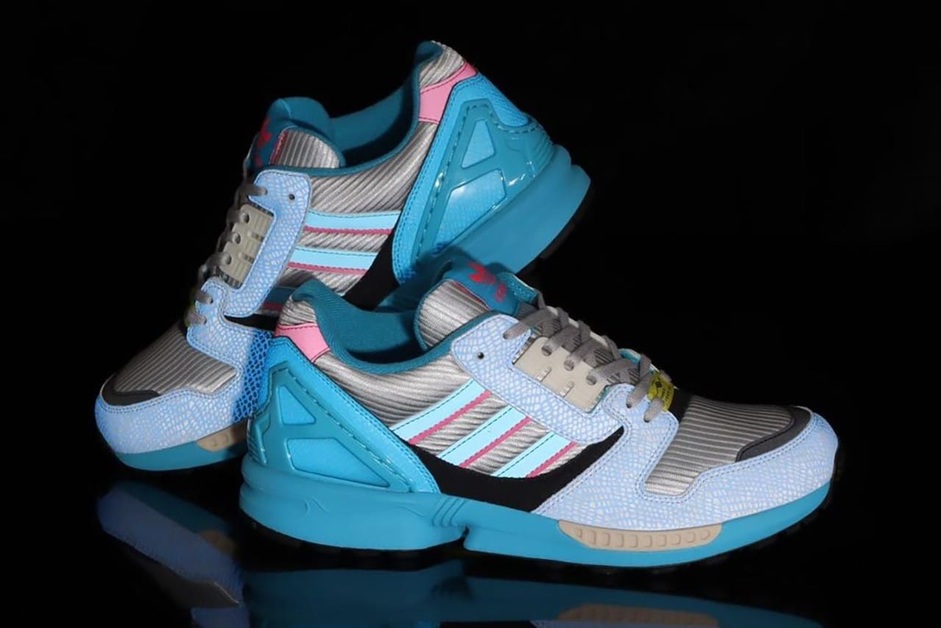 atmos' and adidas' ZX 8000 G-SNK 