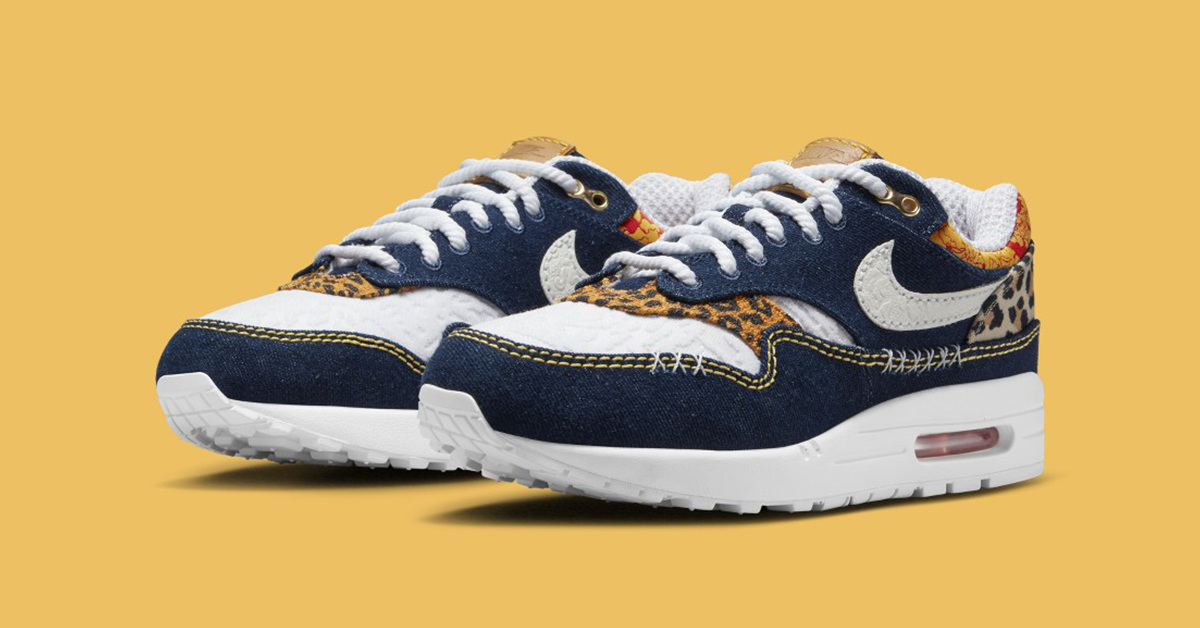 Neuheit im April: Nike Air Max 1 Premium „Denim Leopard“ Neuheit im April: Nike Air Max 1 Premium „Denim Leopard“