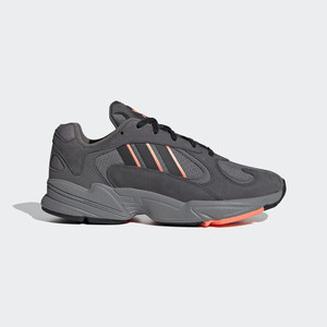 adidas Yung-1 Grey Six/ Core Black/ Signature Coral | EF5348