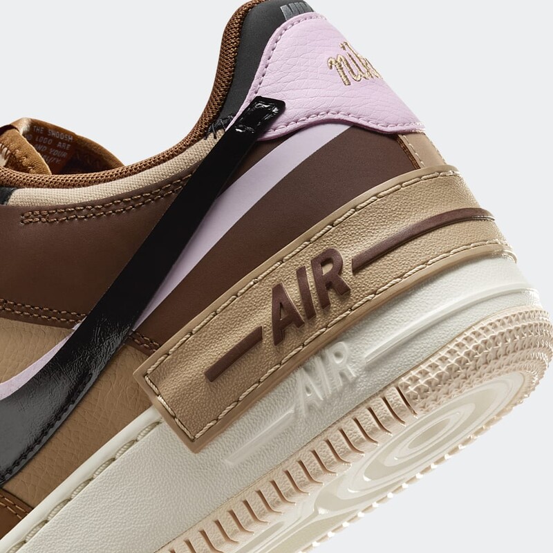 Nike Air Force 1 Shadow "Light British Tan" | DZ1847-200