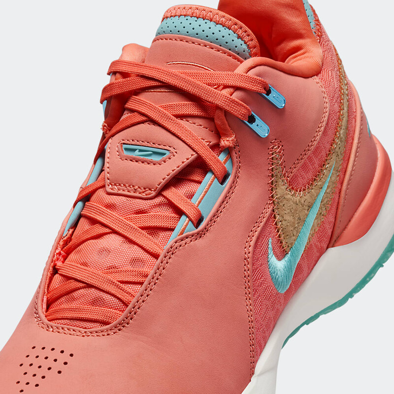 Nike LeBron NXXT Gen AMPD "Mineral Blue/Light Wild Mango" | FJ1566-401