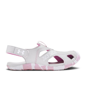 Under Armour Fat Tire Defender Sandal PS 'Pink Camo' | 3023783-101