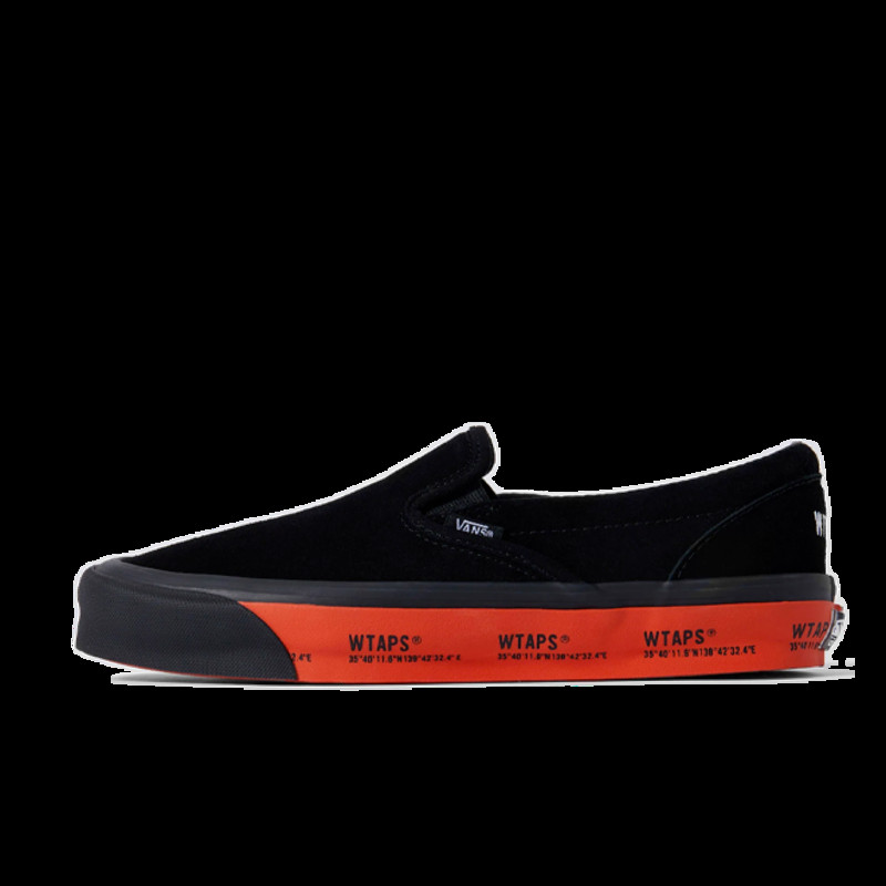 WTAPS X Vans Classic Slip On LX 'Black' | VN0A45JK20E1