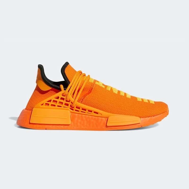 Pharrell Williams x adidas NMD HU Bright Orange | GY0095