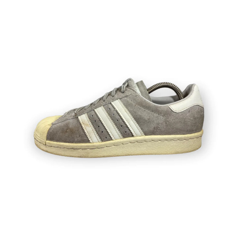 Adidas superstar suede cheap grey women's