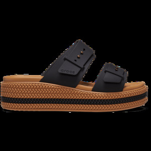 crocs mouse Brooklyn Woven Buckle SandalBlack | 209978-001