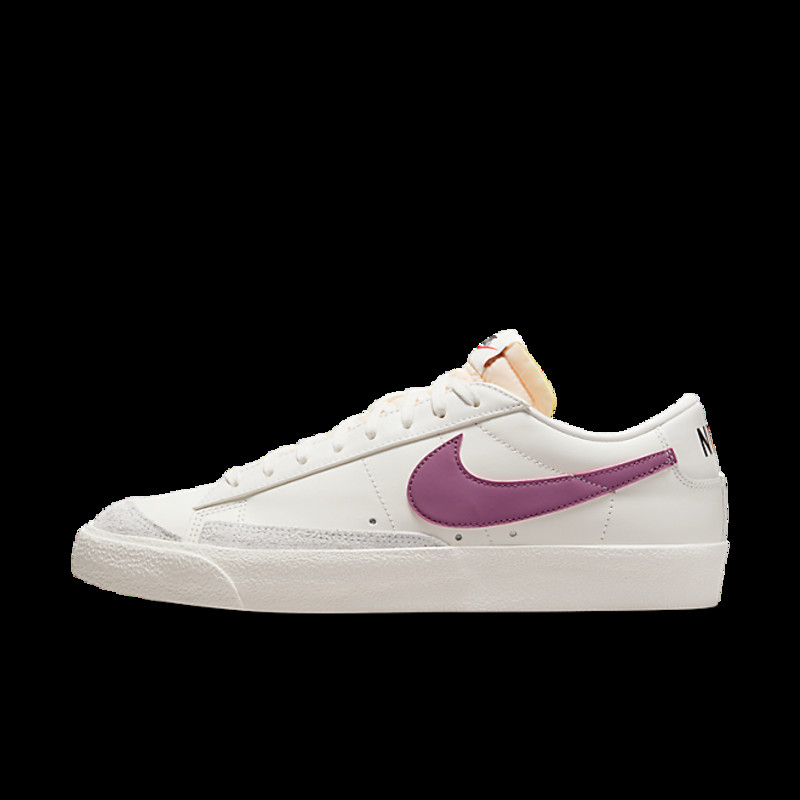 Nike Blazer Low 77 Vintage Sail Light Bordeaux Vivid Sulfur | DA6364-106