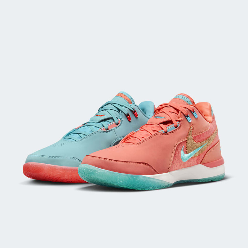 Nike LeBron NXXT Gen AMPD "Mineral Blue/Light Wild Mango" | FJ1566-401