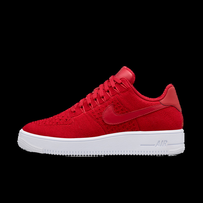 Nike air force 1 07 ultra store flyknit rot