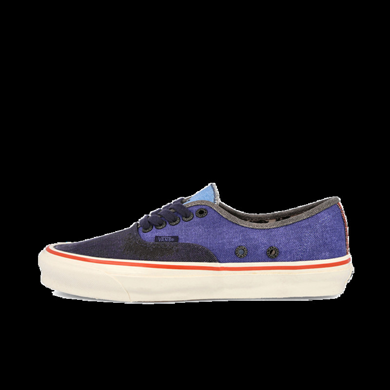 Nigel Cabourn X vans CheckBlk Vault OG Authentic LX 'Crazy Navy' | VN0A4BV99RD1