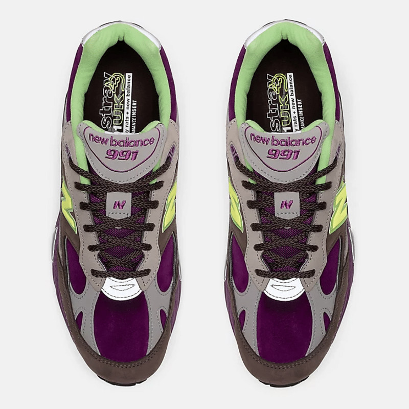 Stray Rats x New Balance 991 Brown/Purple | M991SRG