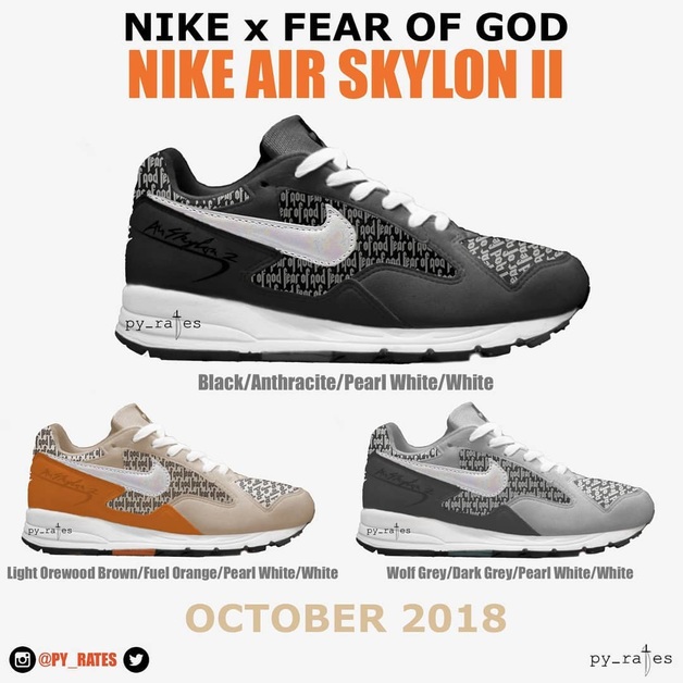 Die erste Fear of God x Nike Collabo droppt bald