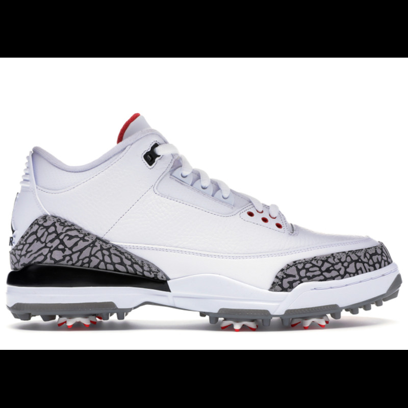 Jordan 3 retro golf white sales cement