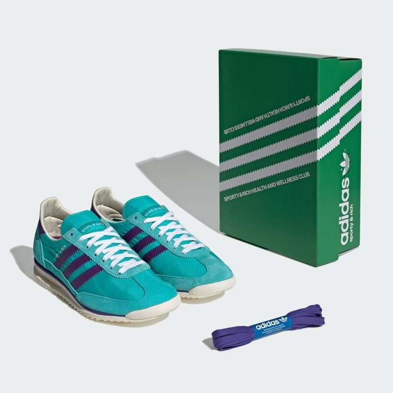 Sporty & Rich x adidas SL 72 RS "Mint Rush" | JS0261