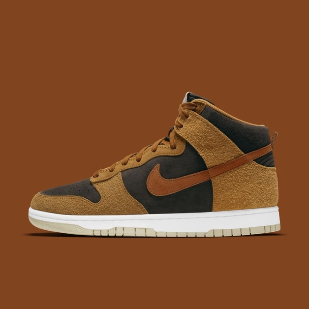 Nike Dunk High PRM "Dark Russet" - Release in January 2021