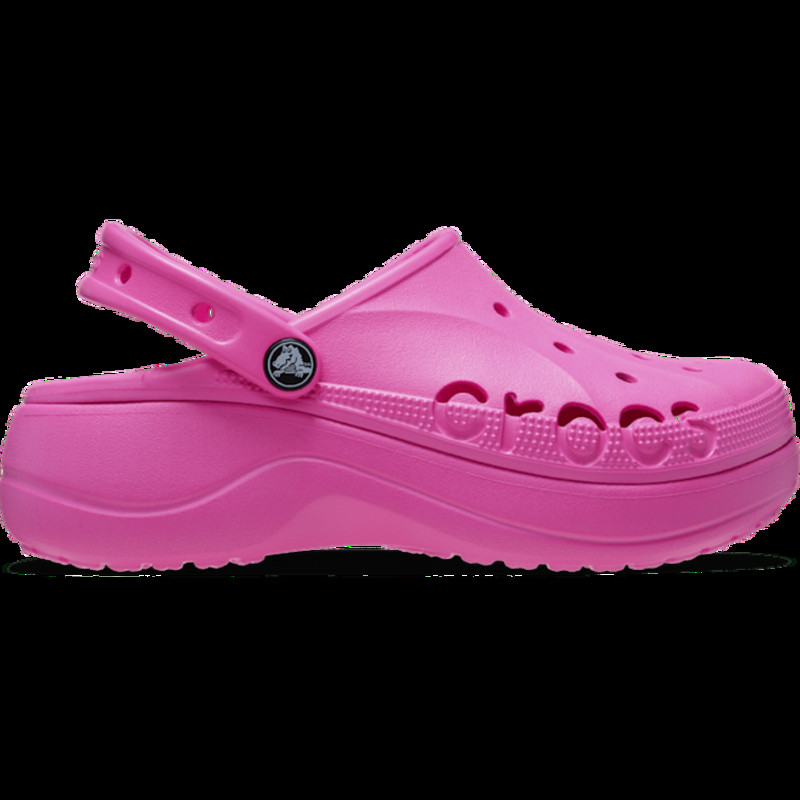 Hot pink clearance crocs