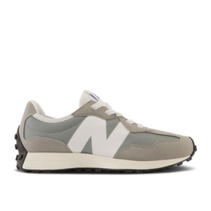 New Balance 327 Bungee Lace Little Kid Wide 'Cement Grey' | PH327LAB-W