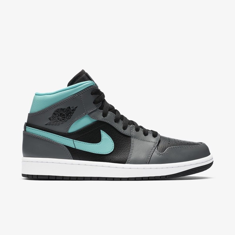 Air Jordan 1 Mid Dark Smoke Grey | 554724-063