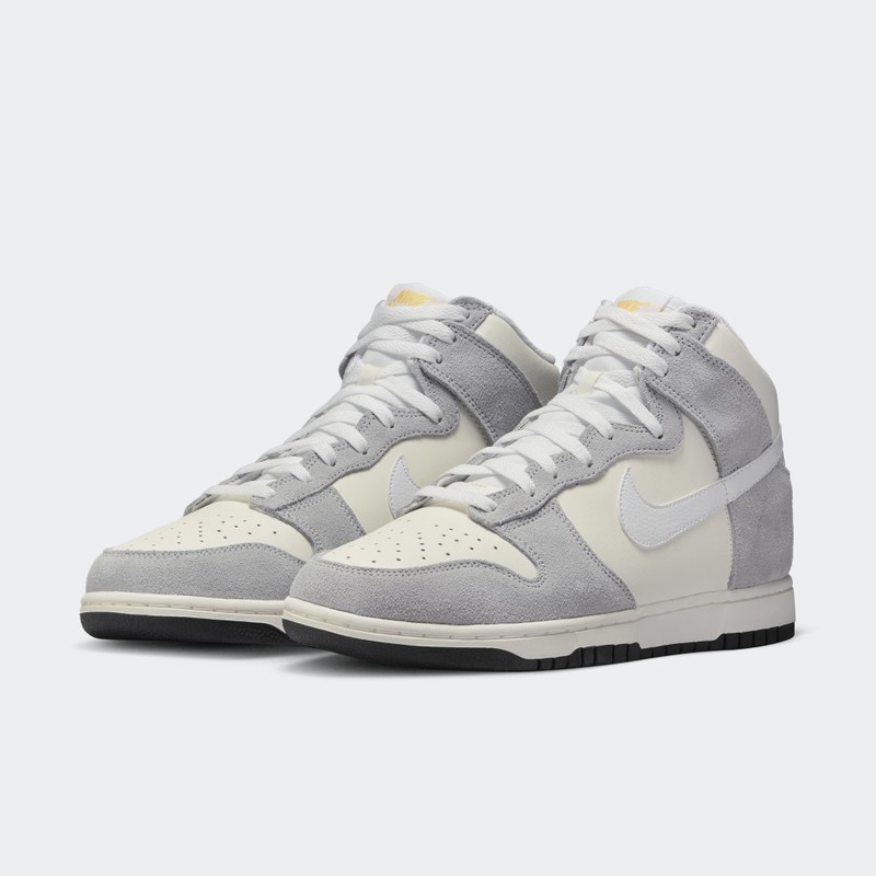 Nike Dunk High Grey Leather | DZ4515-100