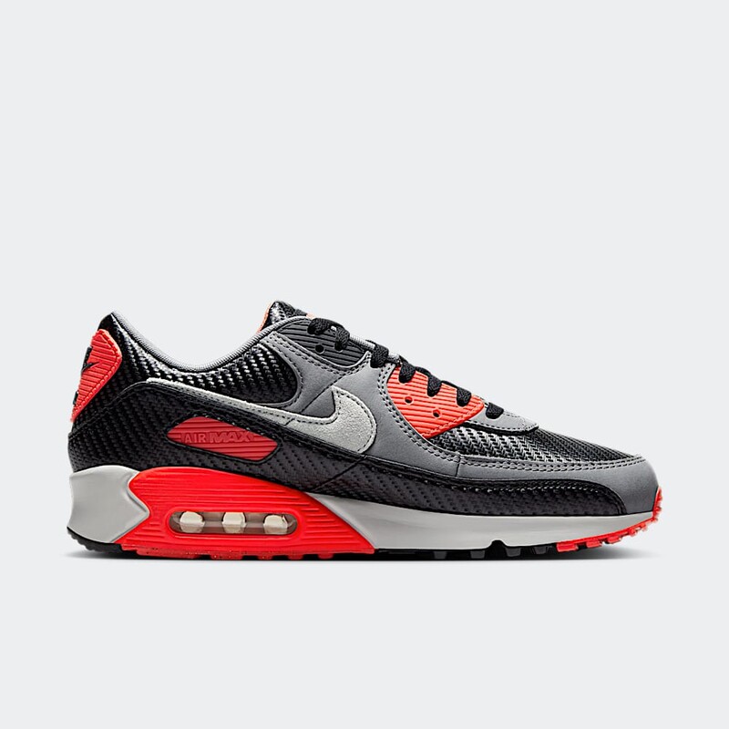 Nike Air Max 90 PRM "Carbon Fiber Infrared" | HM9432-001