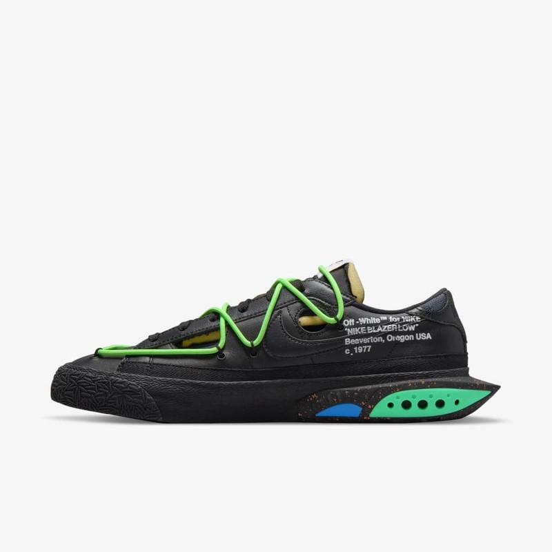 Off-White x Nike Blazer Low Black | DH7863-001