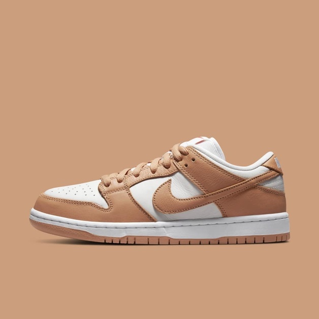 Detaillierte Bilder des Nike SB Dunk Low „Light Cognac“