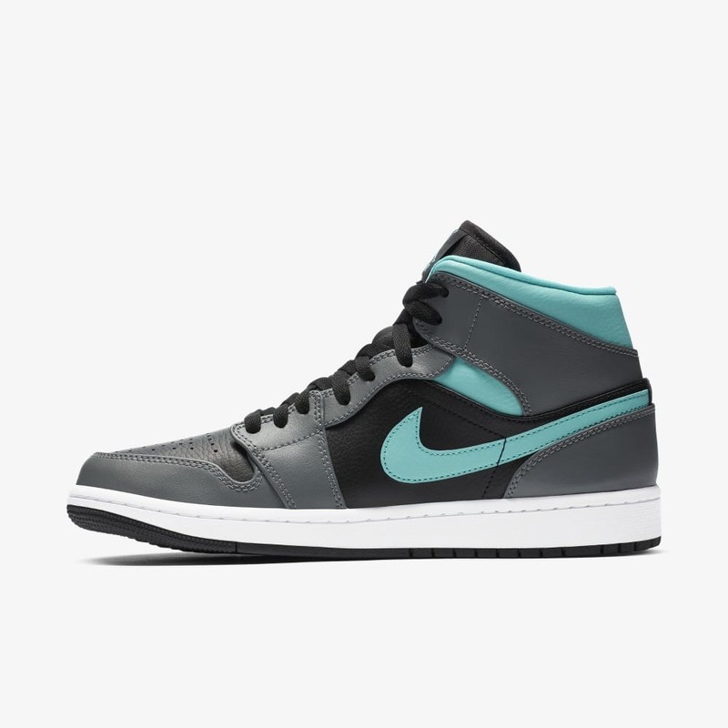 Air Jordan 1 Mid Dark Smoke Grey | 554724-063