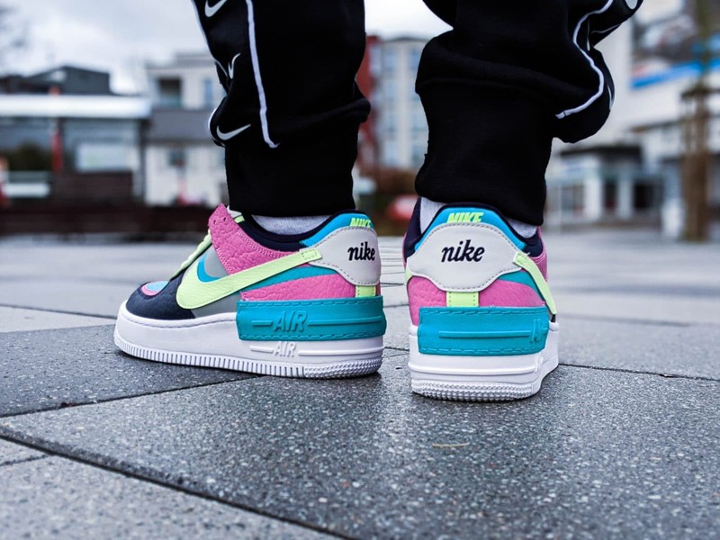 BUY Nike Air Force 1 Low GS Worldwide White Barely Volt