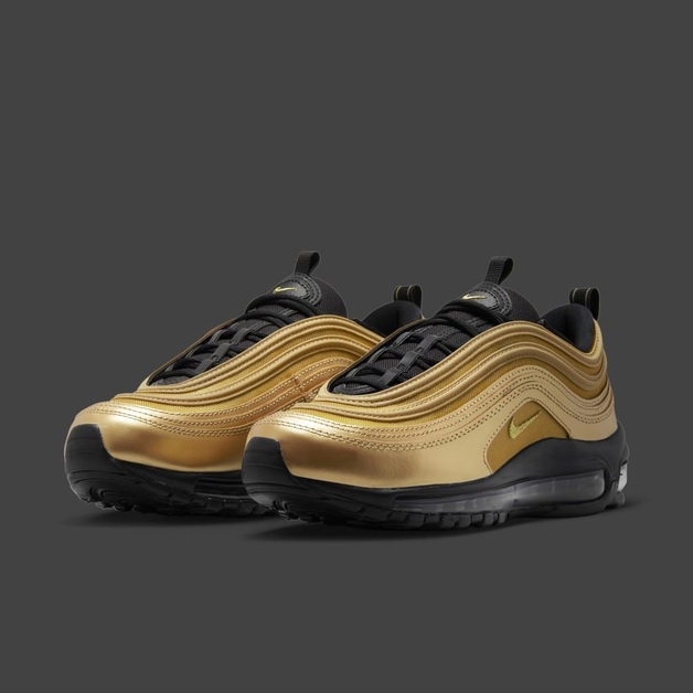 Edler Nike Air Max 97 mit goldenem Upper