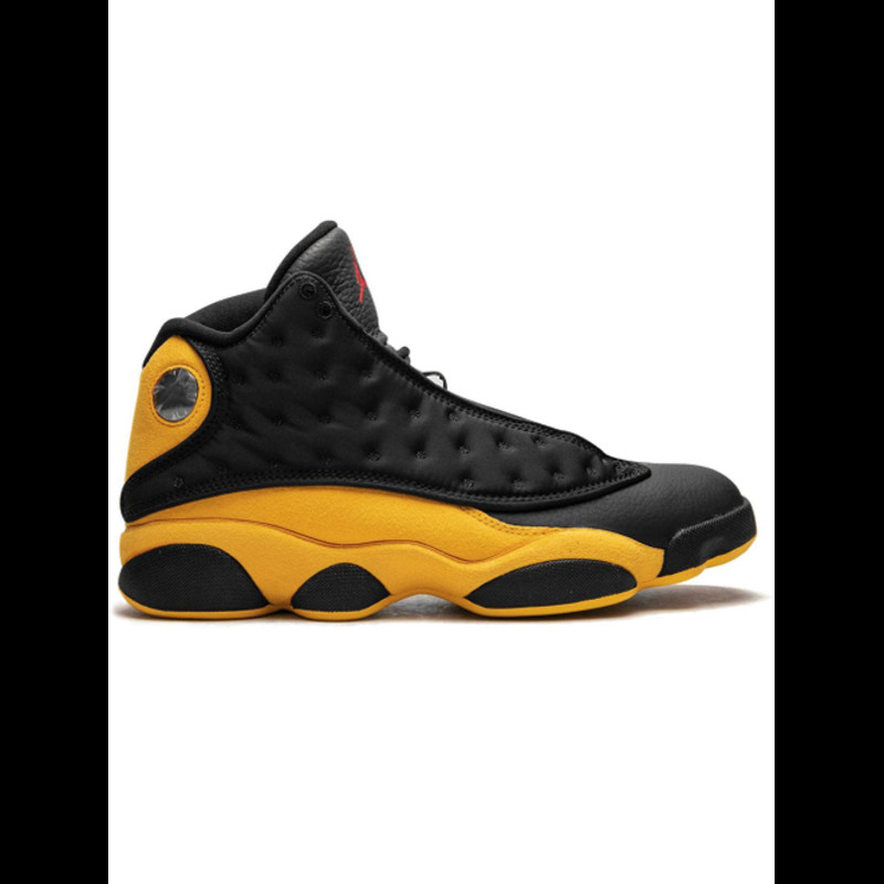 Jordan yellow sale and black 13