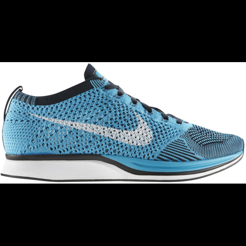 Nike flyknit shop racer chlorine blue